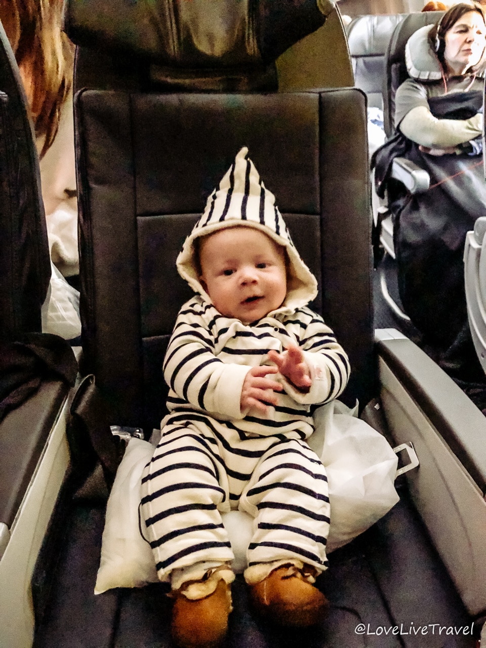 En avion avec bébé