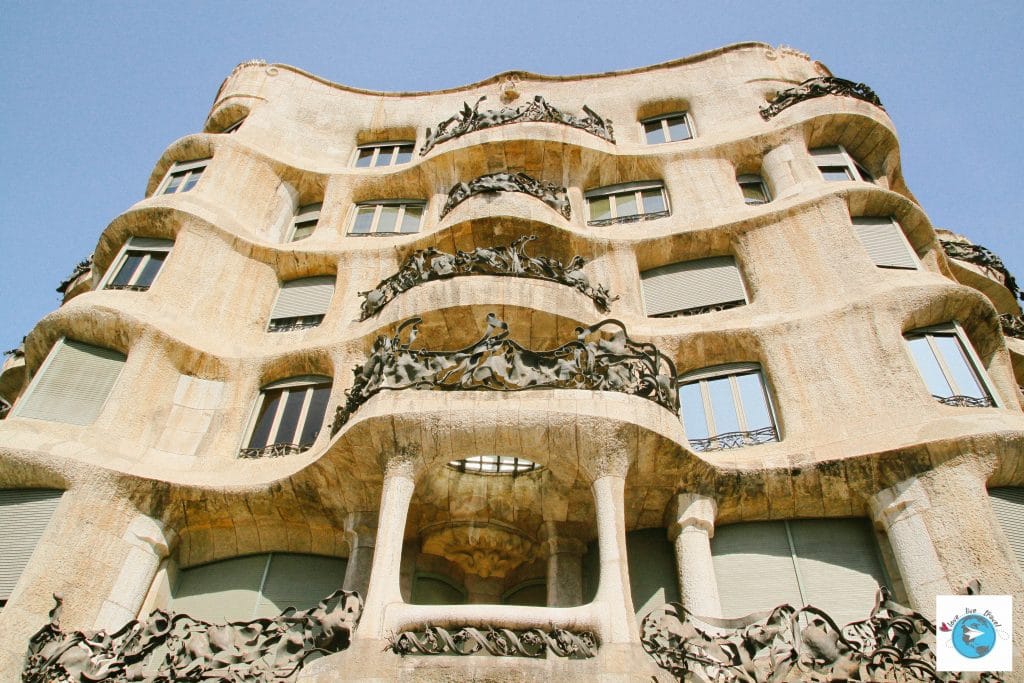 La Pedrera Barcelone Gaudi blog voyage LoveLiveTravel