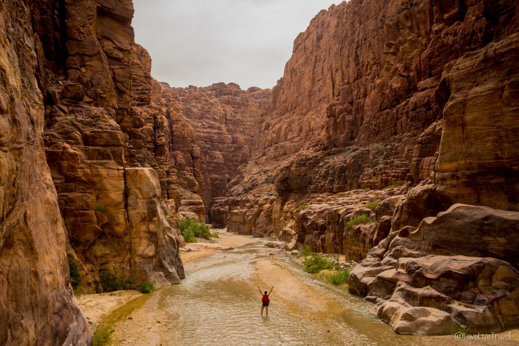Jordanie canyon wadi mujib blog voyage Lovelivetravel