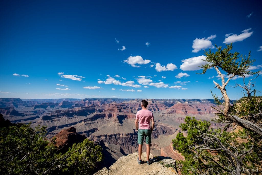 Grand Canyon hermit's rest roadtrip usa blog voyage Lovelivetravel