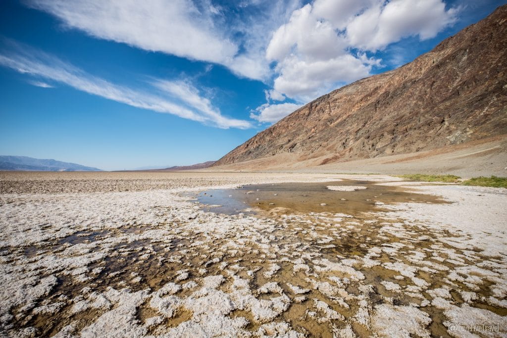 Badwater Death Valley Californie nevada road trip usa blog voyage lovelivetravel