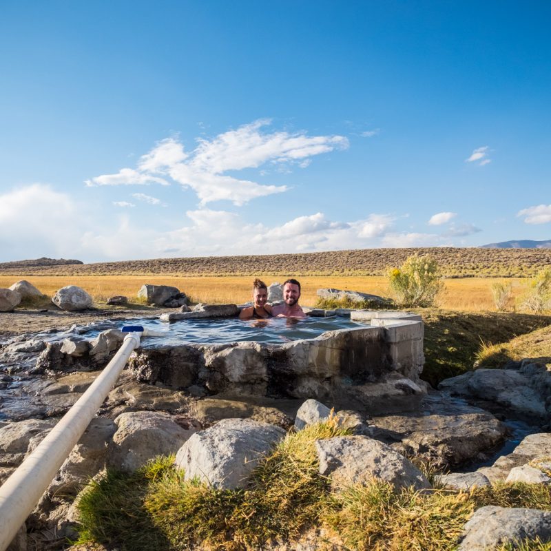 Mammoth Lakes et les sources d'eau chaude usa blog voyage et lifestyle lovelivetravel