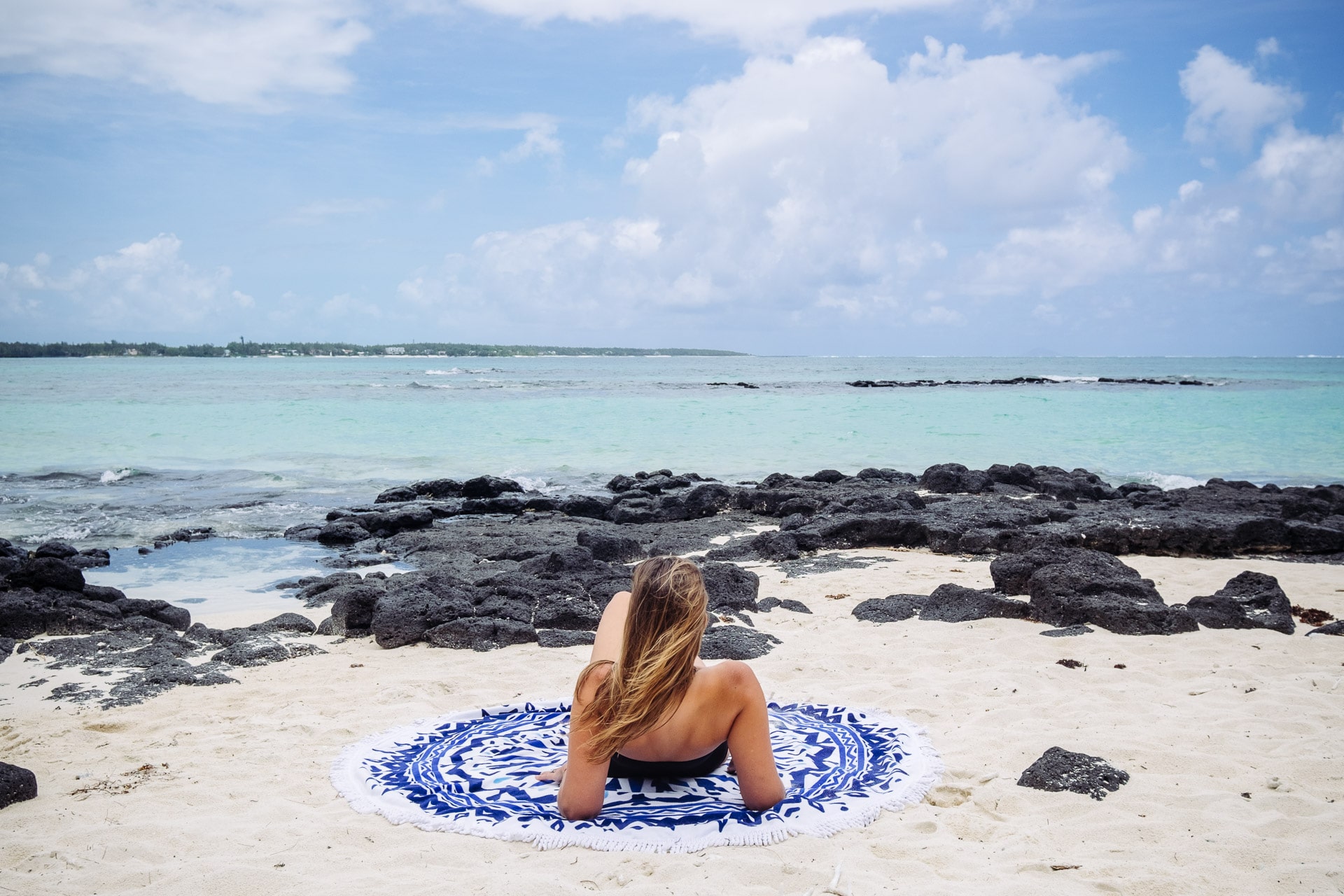 Les Antillaises : test des serviettes de plage rondes