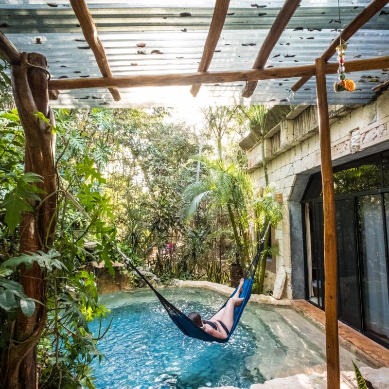 La Selva Mariposa, une Chambre d'hôte au cœur de la jungle de Tulum blog voyage et lifestyle lovelivetravel