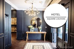 Hôtel Square Louvois blog voyage lovelivetravel