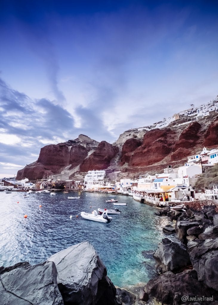 Découvrir l'île de Santorin en 6 jours blog voyage lovelivetravel