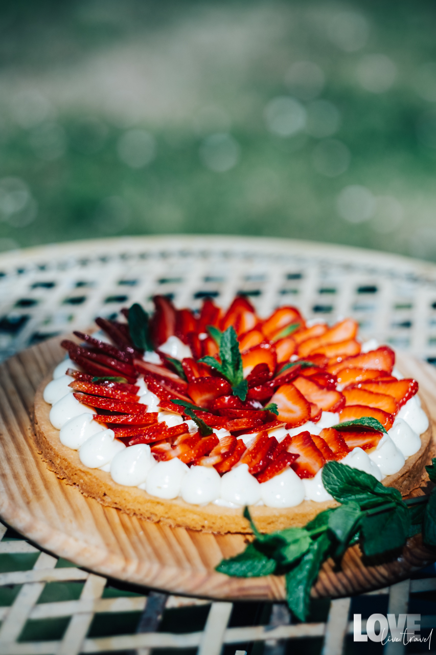 recettes de la tartes aux fraises blog voyage lifestyle lovelivetravel